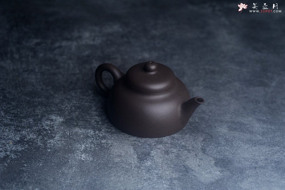 紫砂壶图片：美壶特惠 大水潭天青泥小美壶 工夫茶具 茶人醉爱 - 美壶网