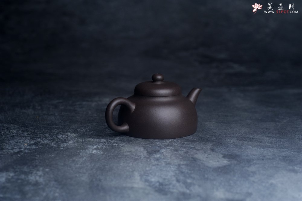 紫砂壶图片：美壶特惠 大水潭天青泥小美壶 工夫茶具 茶人醉爱 - 美壶网