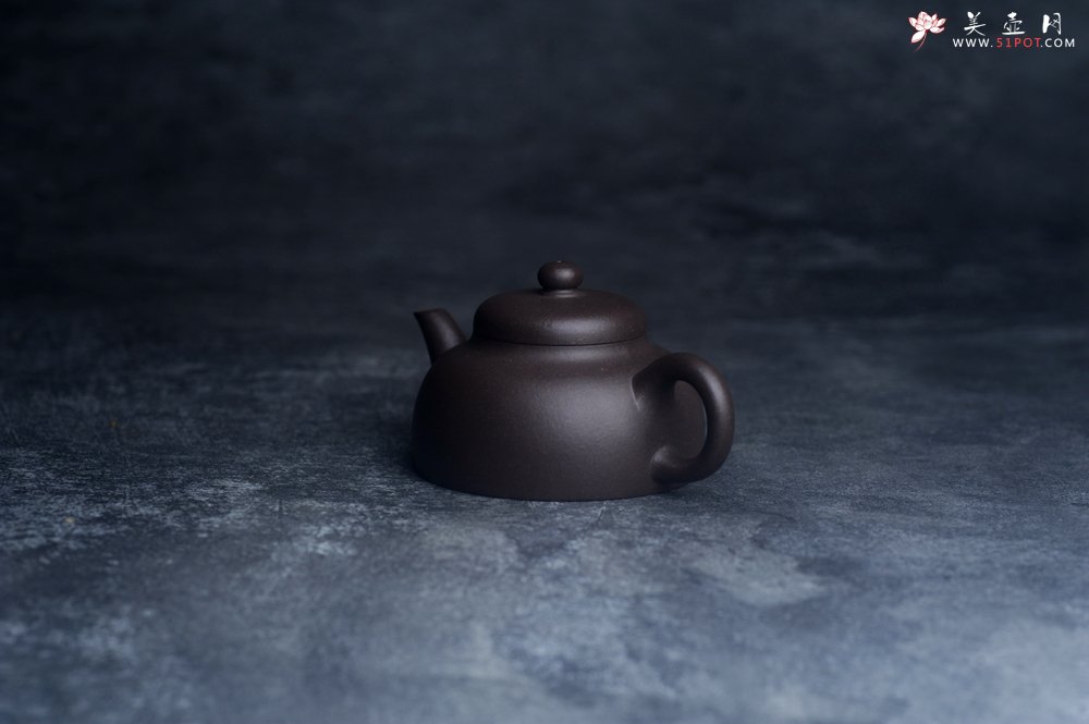 紫砂壶图片：美壶特惠 大水潭天青泥小美壶 工夫茶具 茶人醉爱 - 美壶网