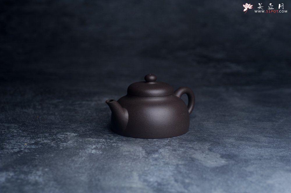 紫砂壶图片：美壶特惠 大水潭天青泥小美壶 工夫茶具 茶人醉爱 - 美壶网