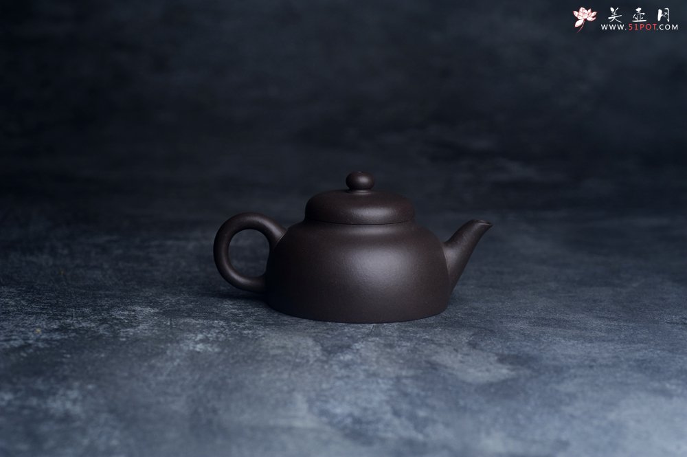 紫砂壶图片：美壶特惠 大水潭天青泥小美壶 工夫茶具 茶人醉爱 - 美壶网