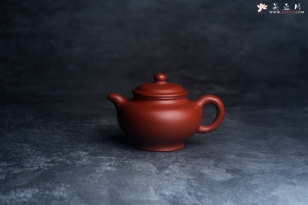 紫砂壶图片：美壶特惠 精品红泥大亨掇只 茶人醉爱 - 美壶网