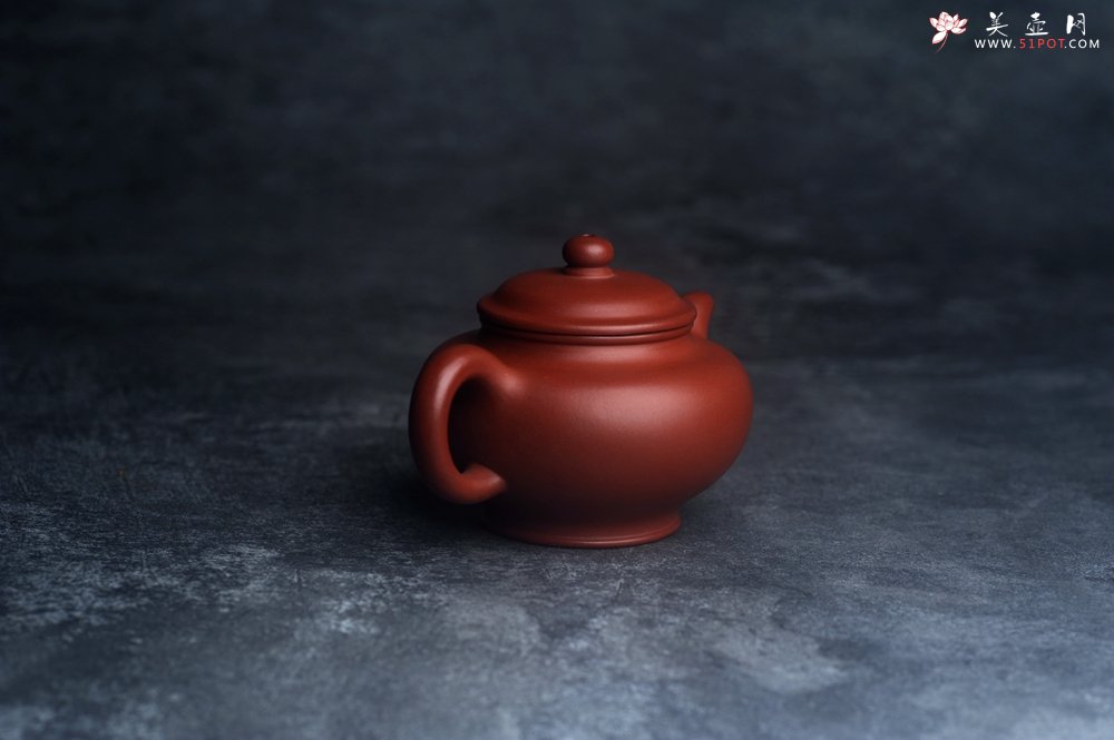 紫砂壶图片：美壶特惠 精品红泥大亨掇只 茶人醉爱 - 美壶网
