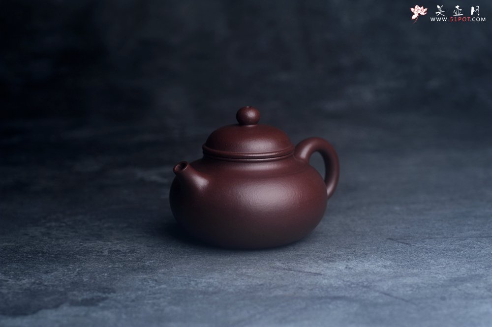 紫砂壶图片：美壶特惠 特好老紫泥容天壶 茶人醉爱 - 美壶网