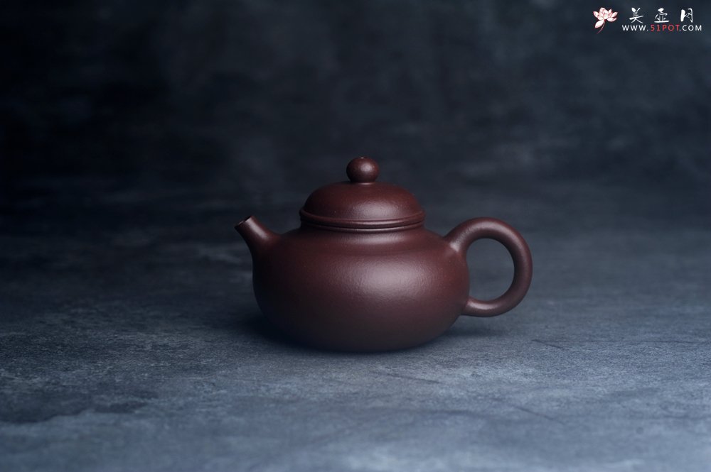 紫砂壶图片：美壶特惠 特好老紫泥容天壶 茶人醉爱 - 美壶网