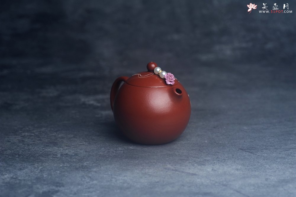 紫砂壶图片：美壶特惠 优质朱泥牡丹西施 茶人醉爱 - 美壶网