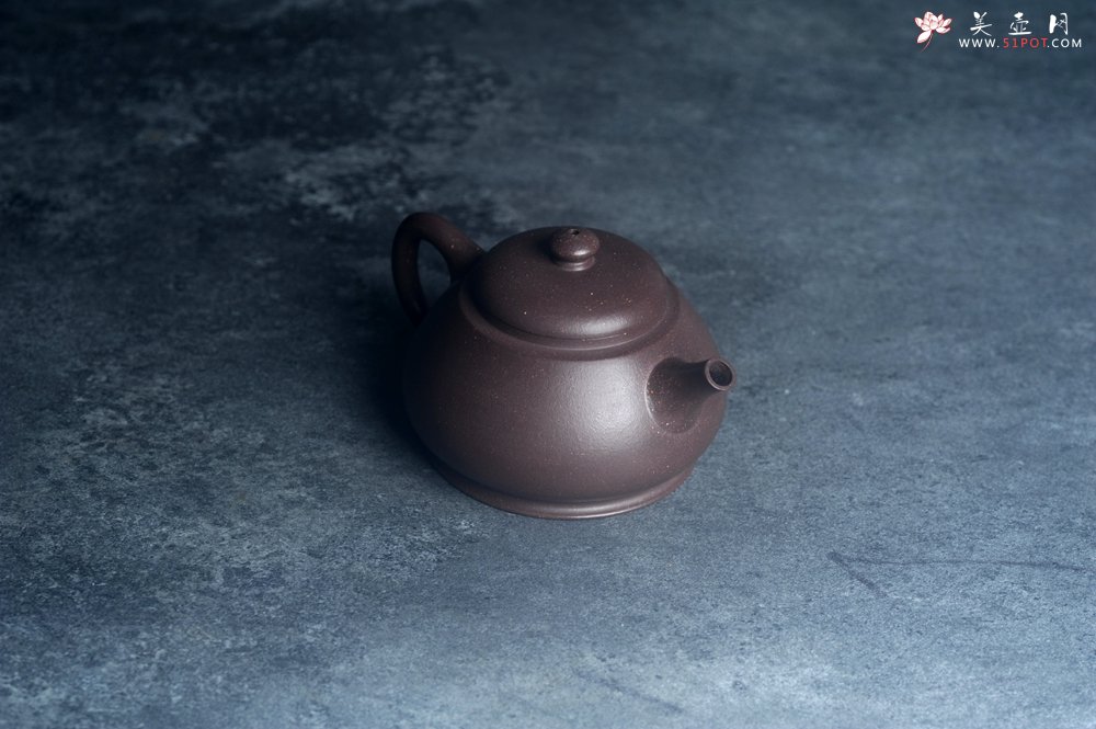 紫砂壶图片：美壶特惠 特好老紫泥潘壶 茶人醉爱 - 美壶网
