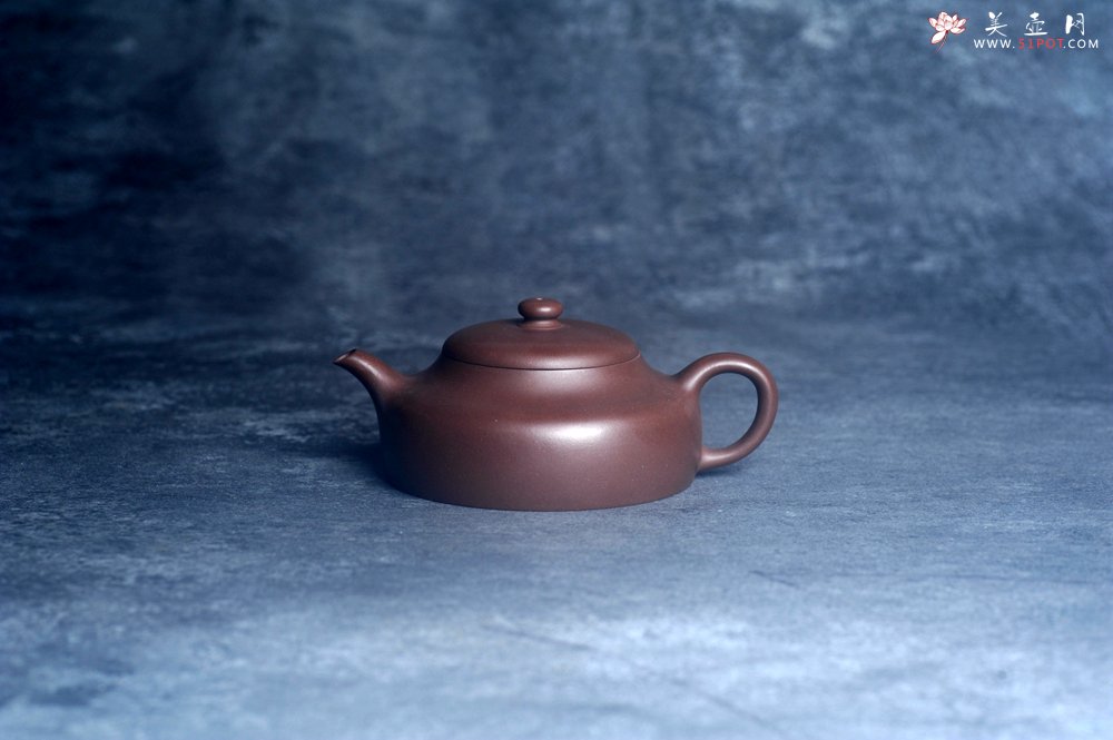 紫砂壶图片：美壶特惠 特好老紫泥君悦壶 茶人醉爱 - 美壶网
