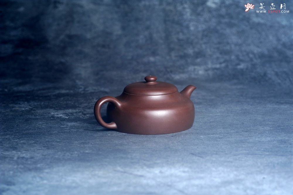 紫砂壶图片：美壶特惠 特好老紫泥君悦壶 茶人醉爱 - 美壶网