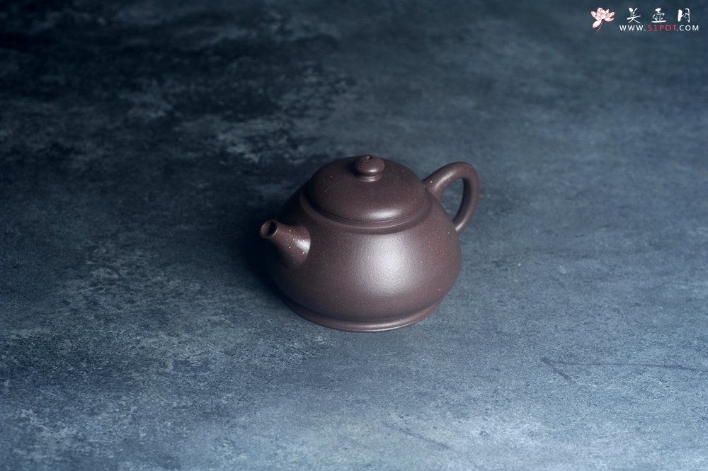 紫砂壶图片：美壶特惠 特好老紫泥潘壶 茶人醉爱 - 美壶网