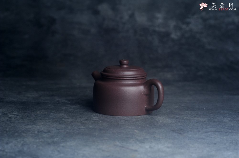紫砂壶图片：美壶特惠 特好老紫泥德中壶 茶人醉爱 - 美壶网