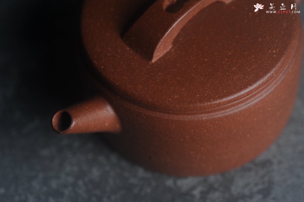 紫砂壶图片：美壶特惠 优质红降坡泥汉瓦壶 茶人醉爱 - 美壶网