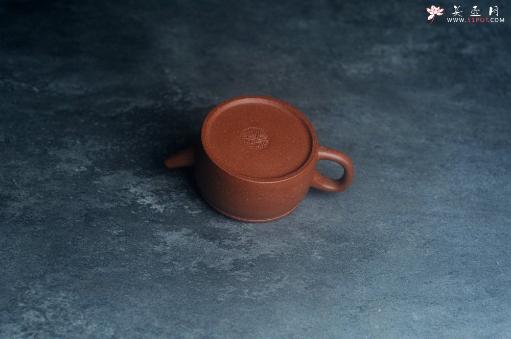 紫砂壶图片：美壶特惠 优质红降坡泥汉瓦壶 茶人醉爱 - 美壶网