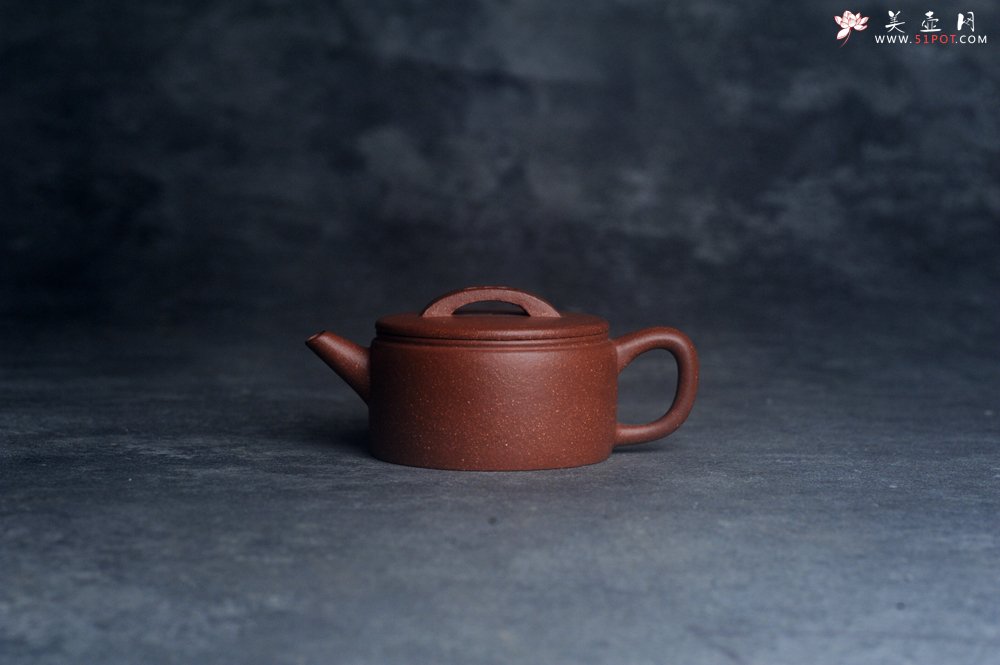 紫砂壶图片：美壶特惠 优质红降坡泥汉瓦壶 茶人醉爱 - 美壶网