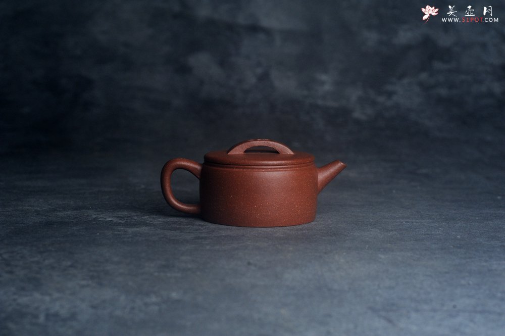 紫砂壶图片：美壶特惠 优质红降坡泥汉瓦壶 茶人醉爱 - 美壶网