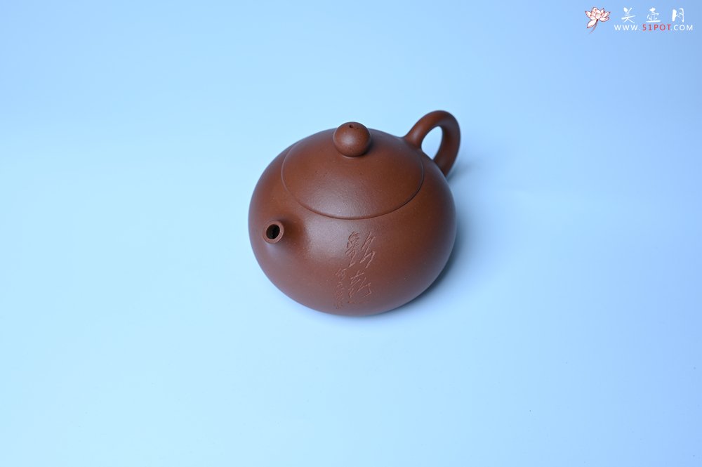 紫砂壶图片：毛国强入室弟子黄云初 特好老清水泥欢喜西施壶 名家何水法书法 刘世涛伯陶刻 - 美壶网