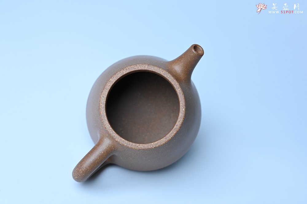 紫砂壶图片：美壶特惠 油润老段泥精致高石瓢紫砂茶壶 茶人醉爱 - 美壶网