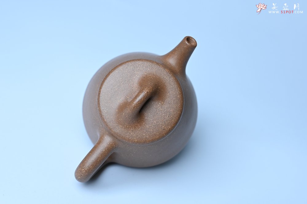 紫砂壶图片：美壶特惠 油润老段泥精致高石瓢紫砂茶壶 茶人醉爱 - 美壶网