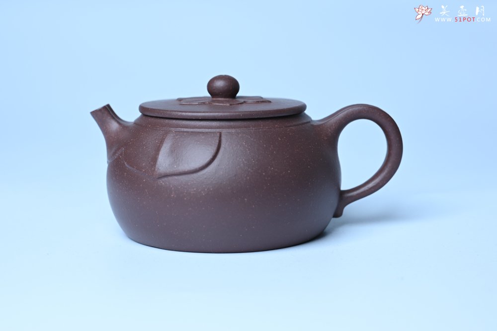 紫砂壶图片：美壶特惠 优质老紫泥般若小美壶 茶人醉爱 - 美壶网