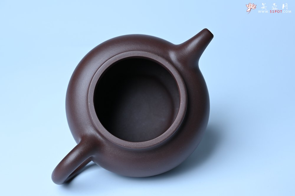 紫砂壶图片：潜力股王老师 美壶特惠 老紫泥全手工大亨掇只壶 - 美壶网