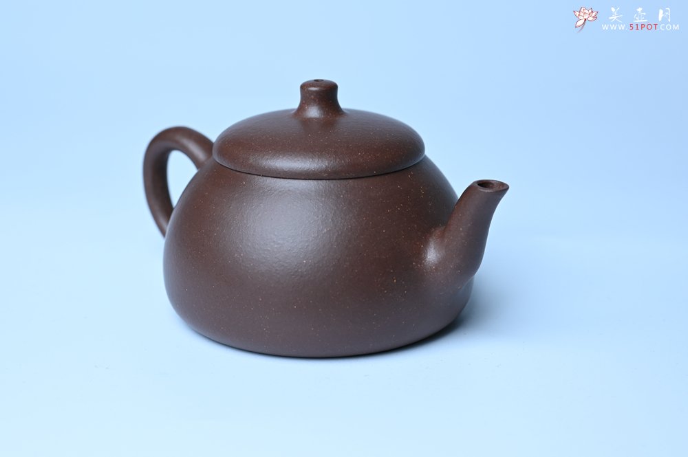 紫砂壶图片：美壶特惠 紫砂壶特好老紫泥乳鼎石瓢壶 茶壶 茶具 单壶 - 美壶网