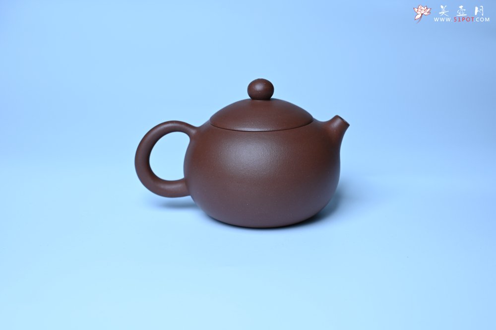 紫砂壶图片：毛国强入室弟子黄云初 特好老紫泥见心西施壶 名家何水法书法 刘世涛伯陶刻 - 美壶网