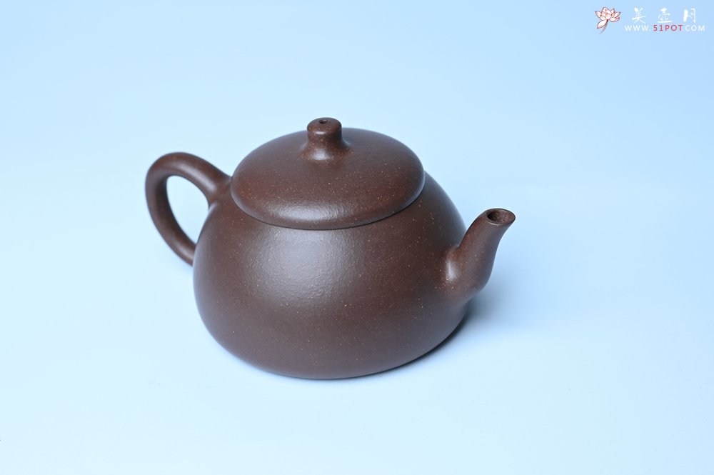 紫砂壶图片：美壶特惠 紫砂壶特好老紫泥乳鼎石瓢壶 茶壶 茶具 单壶 - 美壶网