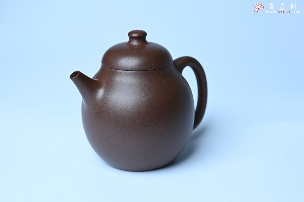 紫砂壶图片：美壶特惠 特好老紫泥龙蛋壶 茶人醉爱 - 美壶网