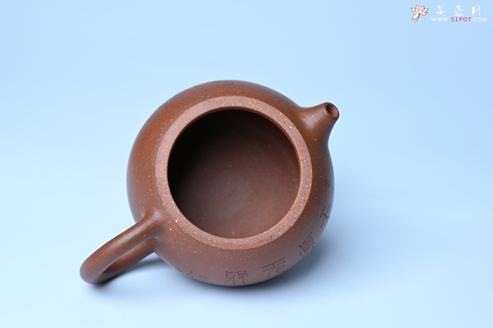 紫砂壶图片：油润降坡泥全手工小品西施壶  装饰童子图 天真无邪 - 美壶网