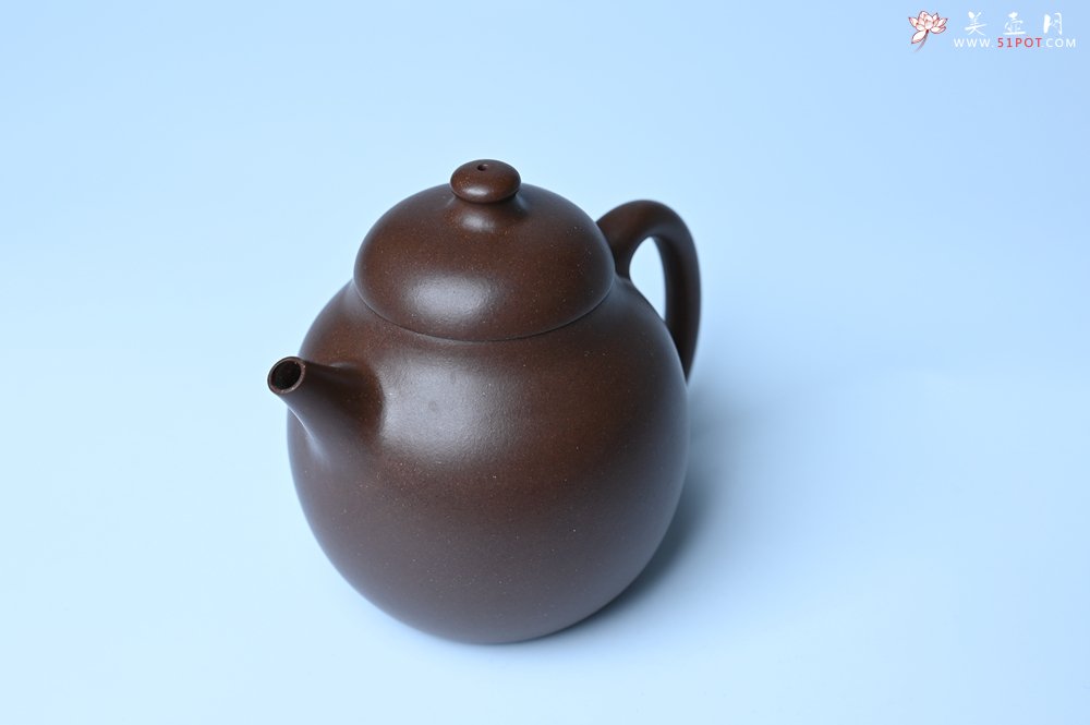 紫砂壶图片：美壶特惠 特好老紫泥龙蛋壶 茶人醉爱 - 美壶网