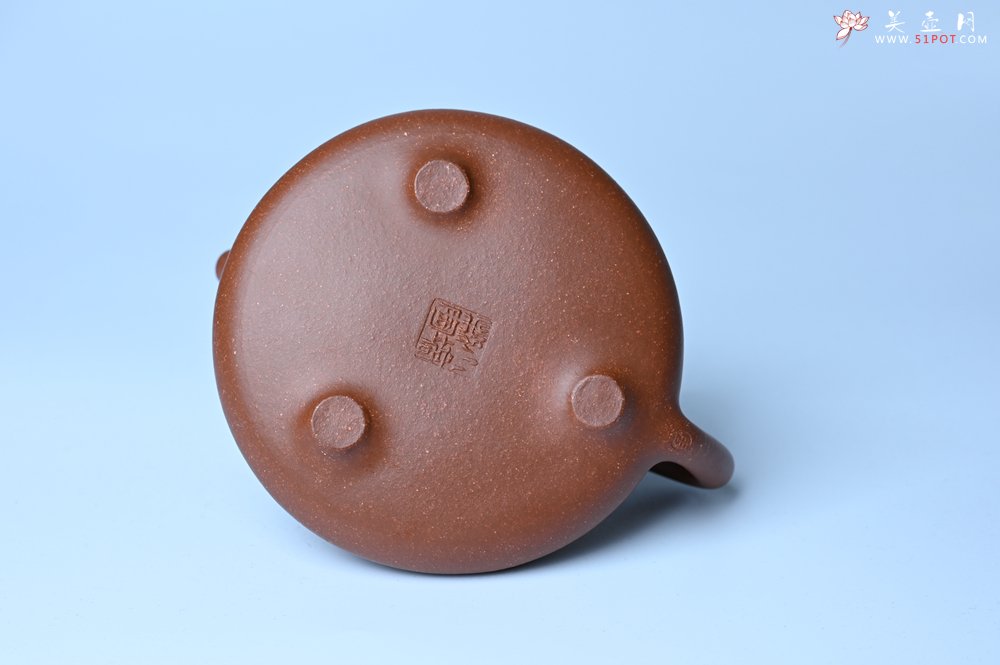 紫砂壶图片：潜力股周小培全手工降坡泥子冶石瓢 范小君徒杨志超装饰竹 特文气 - 美壶网