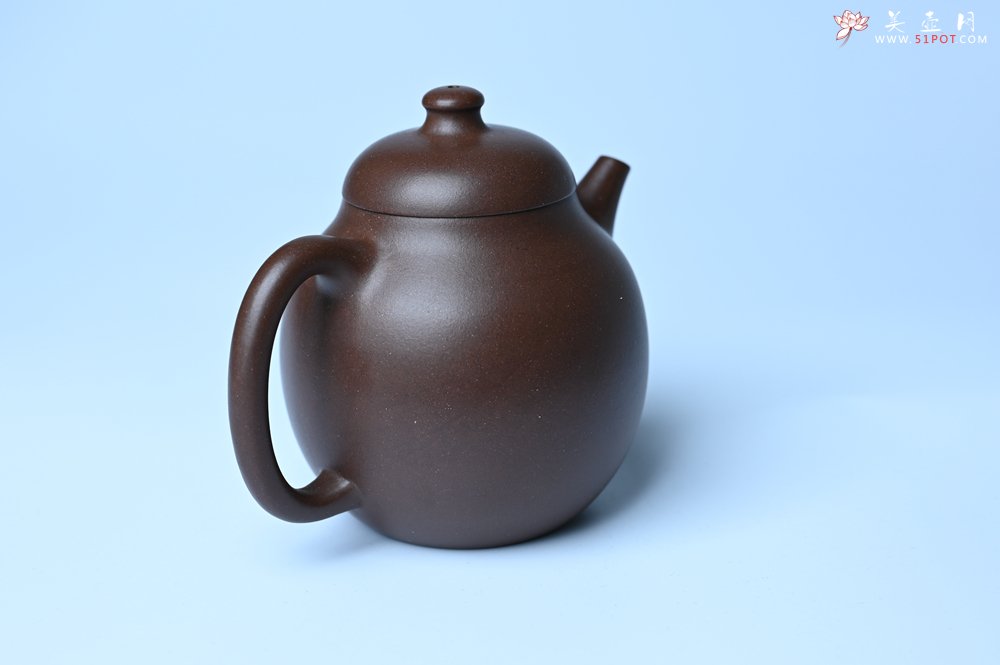 紫砂壶图片：美壶特惠 特好老紫泥龙蛋壶 茶人醉爱 - 美壶网