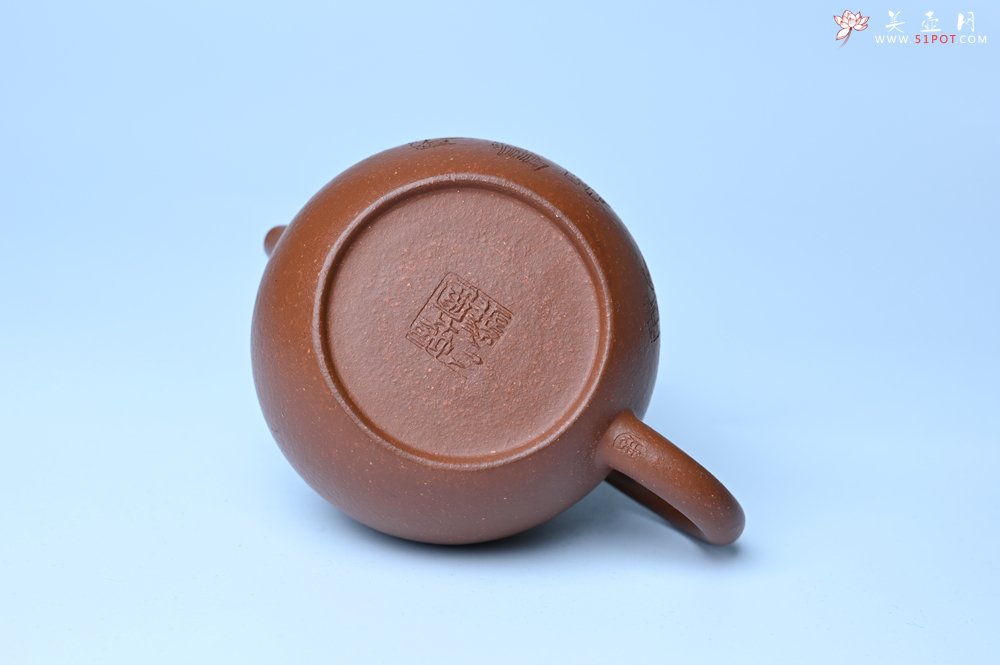 紫砂壶图片：油润降坡泥全手工小品西施壶  装饰童子图 天真无邪 - 美壶网