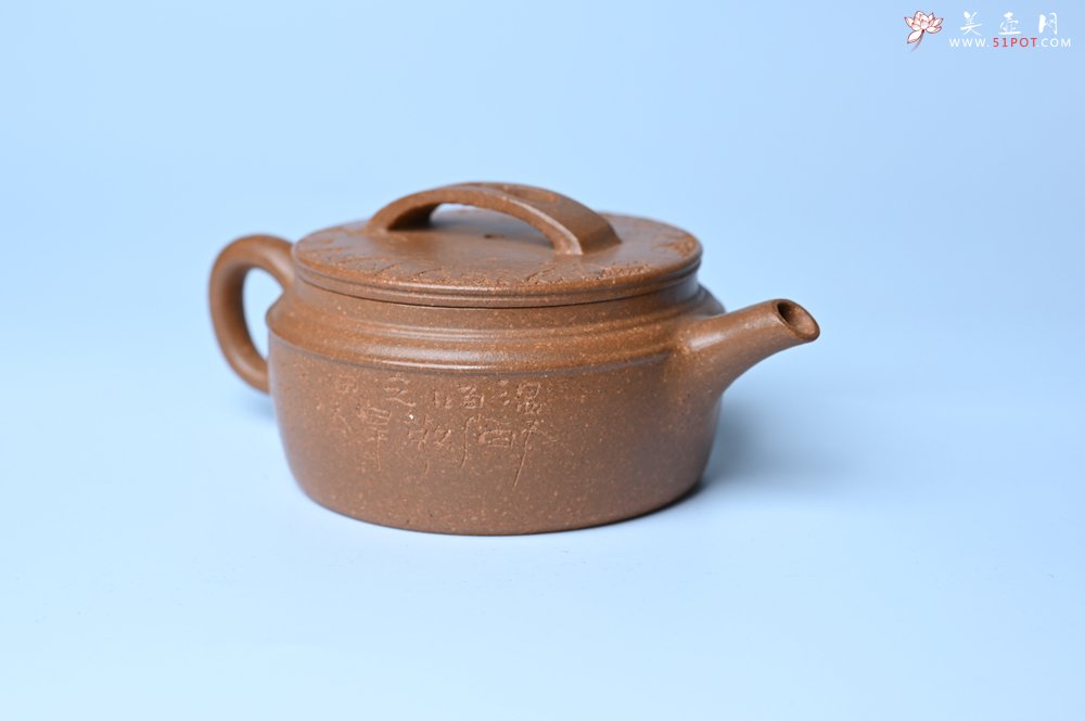 紫砂壶图片：美壶特惠 特好黄降坡泥汉瓦壶 万物可盼 茶人醉爱 - 美壶网