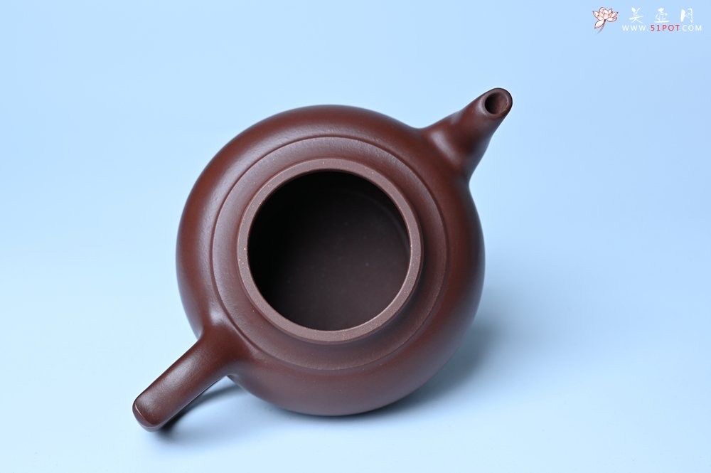 紫砂壶图片：潜力股周小培老师 4号井深井红皮龙全手工修德壶 养后特润 期待与您结缘 - 美壶网