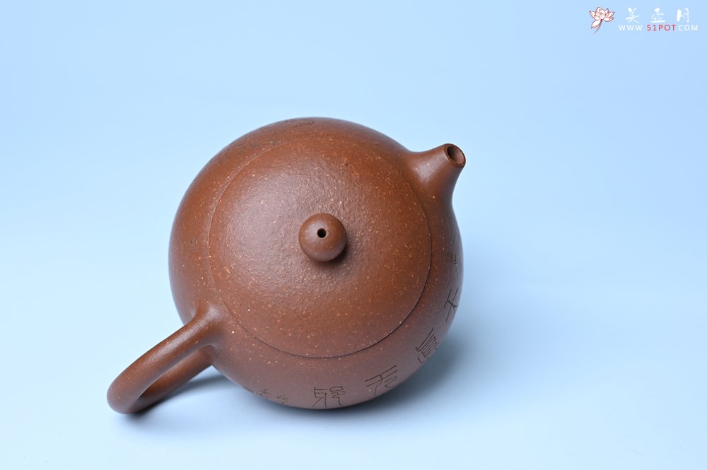 紫砂壶图片：油润降坡泥全手工小品西施壶  装饰童子图 天真无邪 - 美壶网