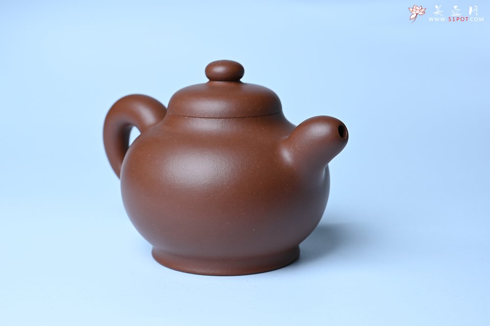 紫砂壶图片：潜力股周小培老师 优质清水泥 全手工道洪圣珠壶 好壶期待与您结缘 - 美壶网