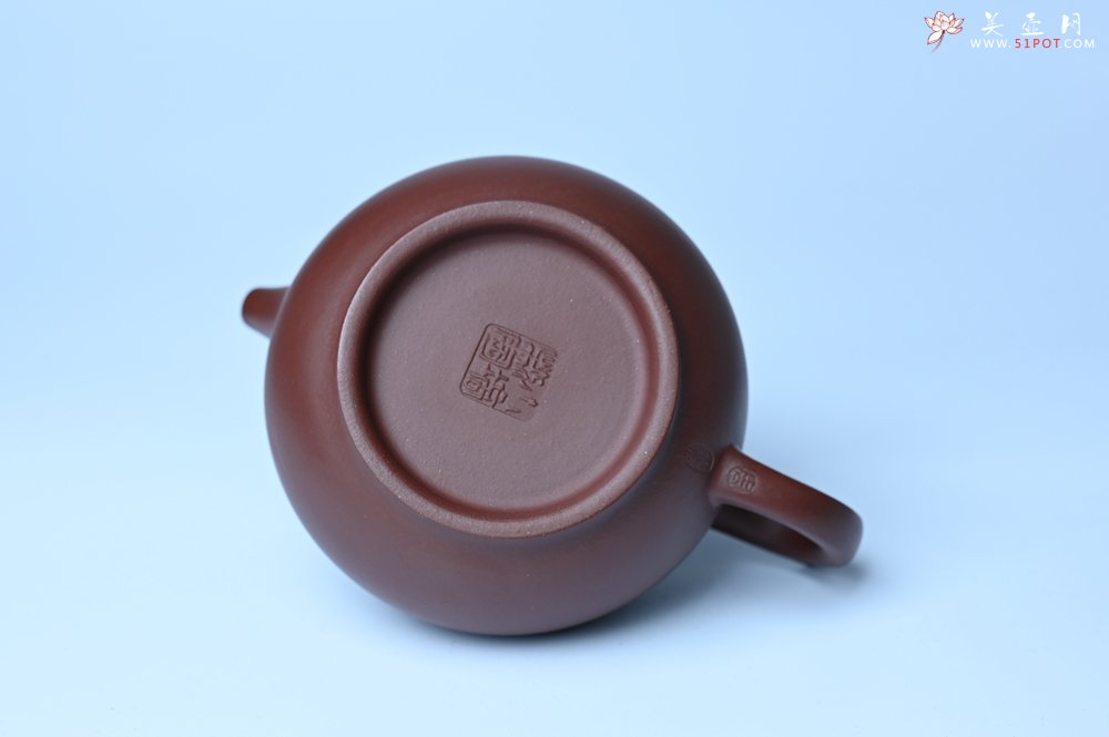 紫砂壶图片：潜力股周小培老师 4号井深井红皮龙全手工修德壶 养后特润 期待与您结缘 - 美壶网