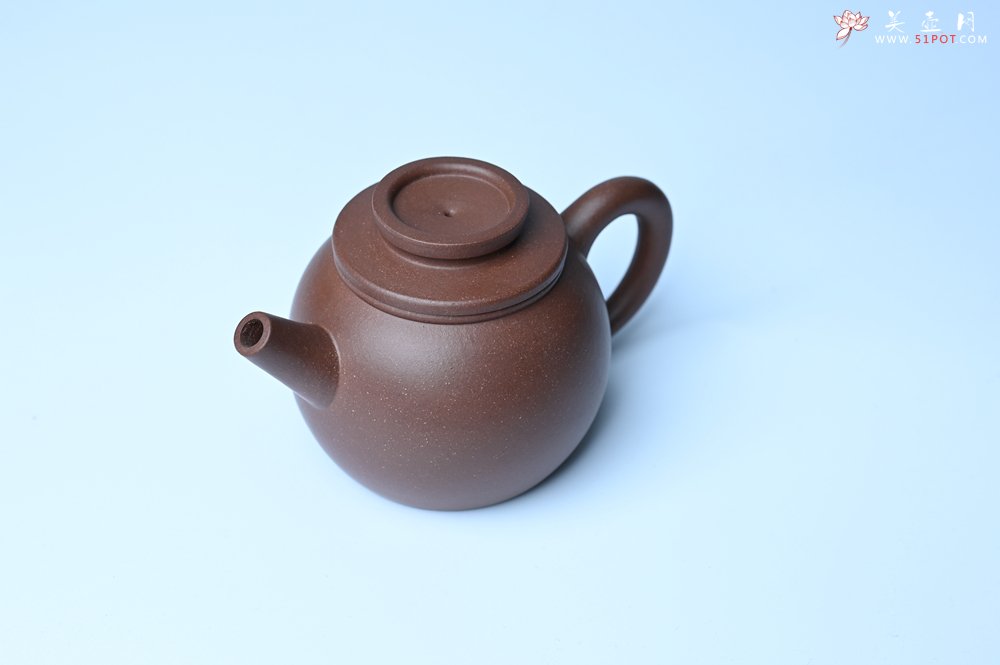 紫砂壶图片：美壶特惠 精致黑星红拼紫泥（家藏限量）巨轮小壶 茶人醉爱 - 美壶网