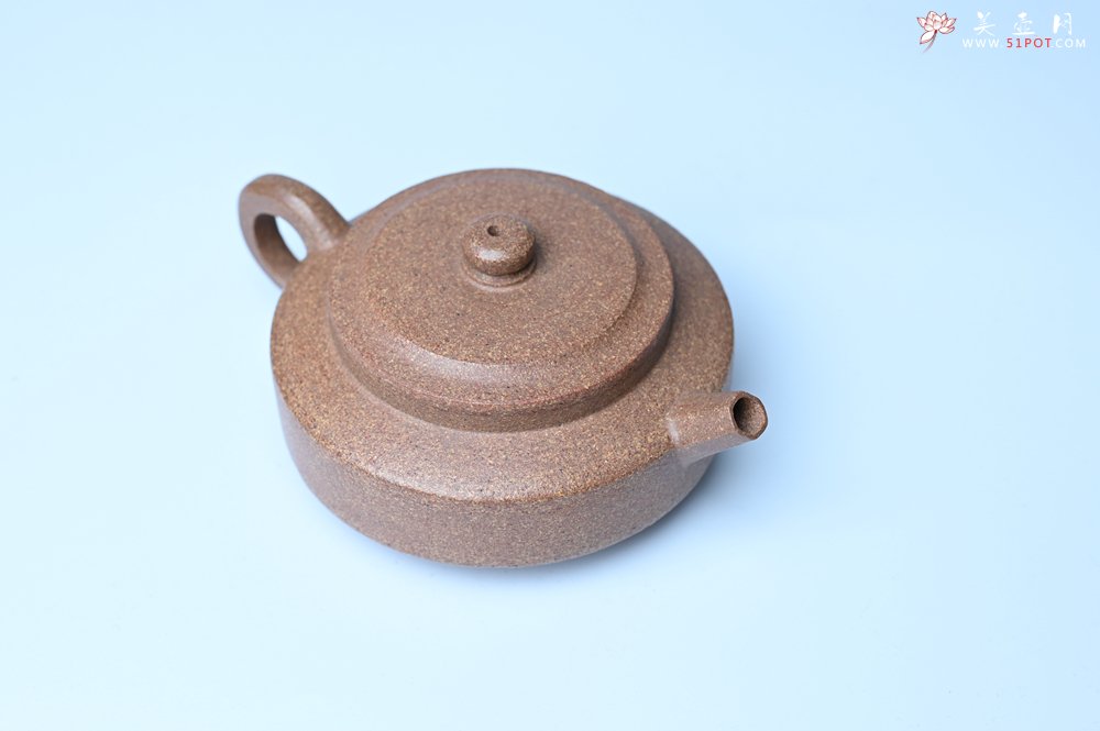 紫砂壶图片：美壶特惠 紫砂壶手工手制特好五彩老段泥还原烧周盘壶 茶壶 茶具 单壶 - 美壶网