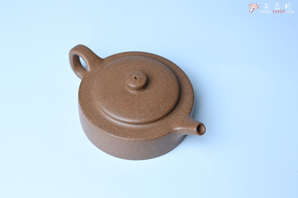 紫砂壶图片：美壶特惠  精工老段周盘壶 小壶难做 易泡养 杀茶利器 - 美壶网