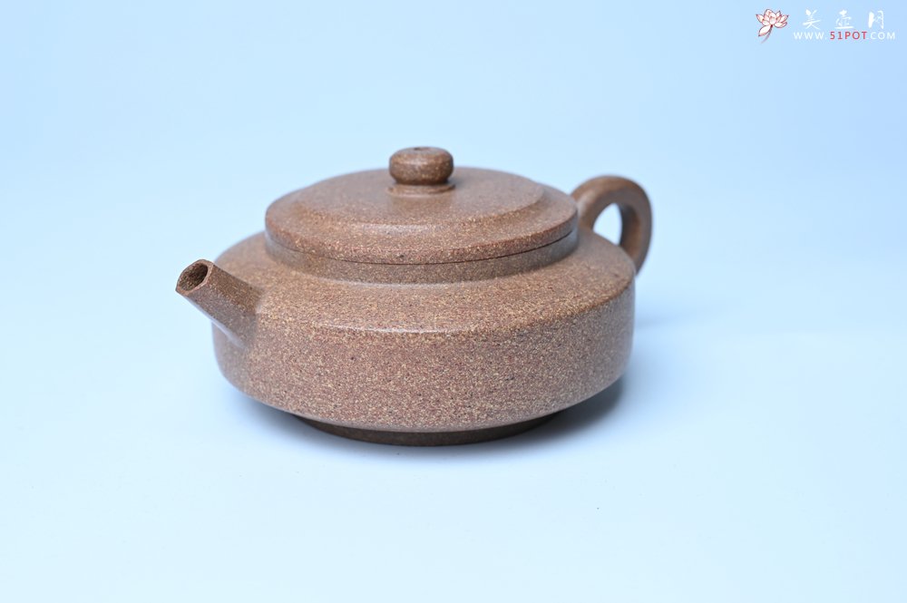 紫砂壶图片：美壶特惠 紫砂壶手工手制特好五彩老段泥还原烧周盘壶 茶壶 茶具 单壶 - 美壶网