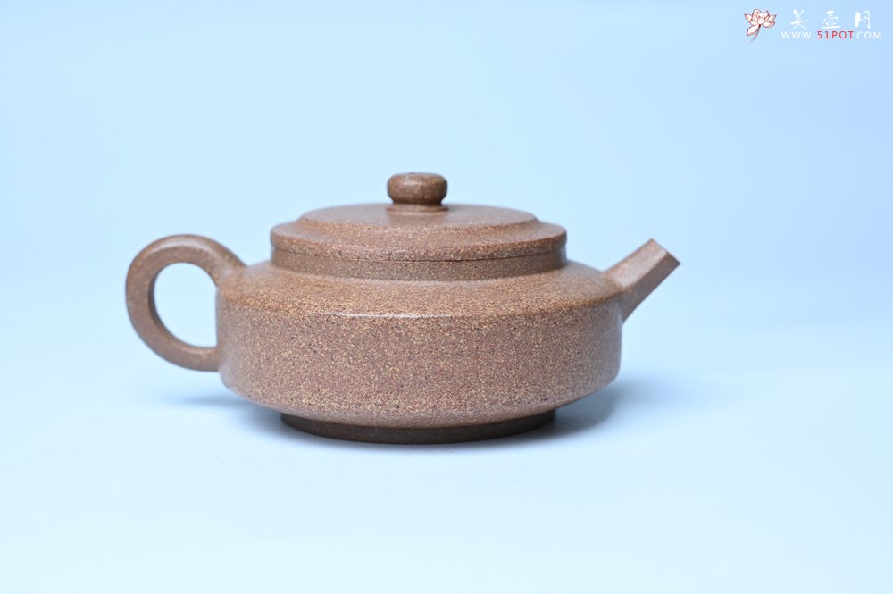 紫砂壶图片：美壶特惠 紫砂壶手工手制特好五彩老段泥还原烧周盘壶 茶壶 茶具 单壶 - 美壶网