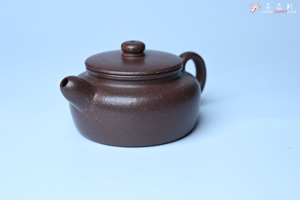 紫砂壶图片：美壶特惠 手工手制紫砂壶特好紫玉金砂涌泉壶 茶壶 茶具 单壶 - 美壶网