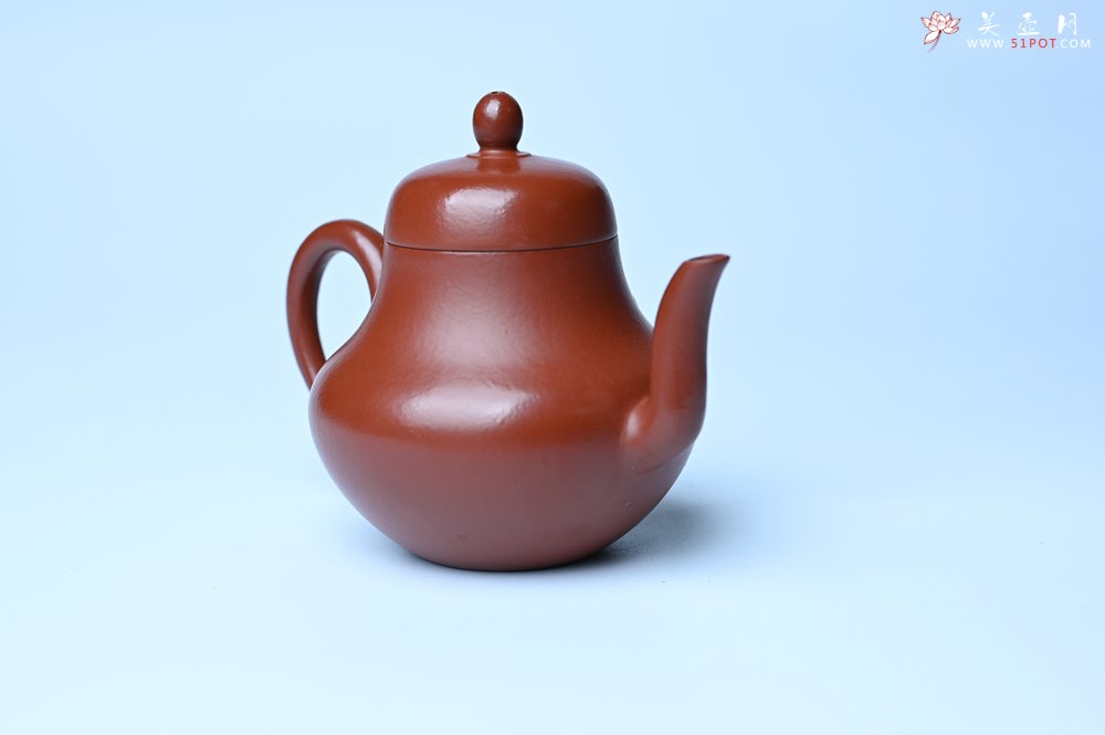 紫砂壶图片：美壶特惠 优质朱泥梨形壶 工夫茶具  茶人醉爱 - 美壶网