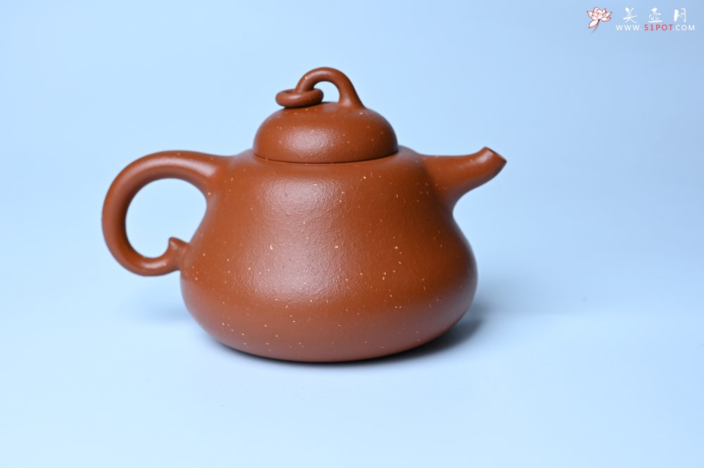 紫砂壶图片：美壶特惠 特好铺砂红泥福禄葫芦壶 茶人醉爱 - 美壶网