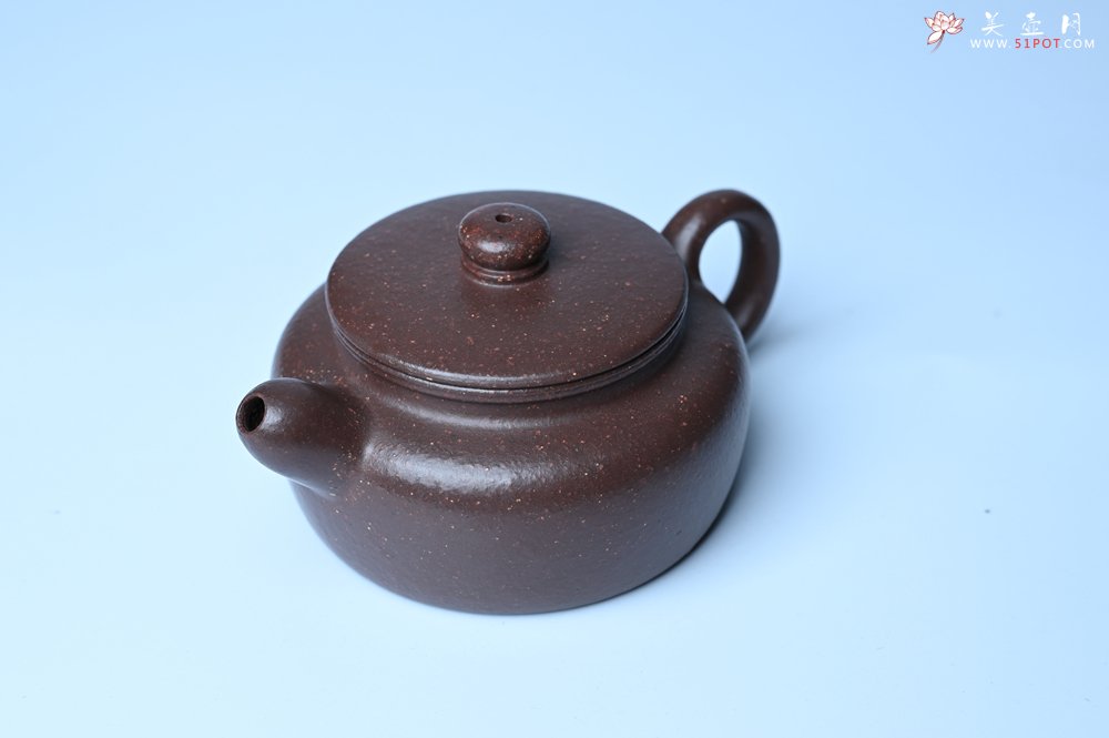 紫砂壶图片：美壶特惠 手工手制紫砂壶特好紫玉金砂涌泉壶 茶壶 茶具 单壶 - 美壶网