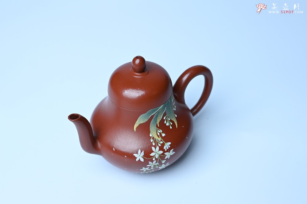 紫砂壶图片：美壶特惠 优质朱泥梨形壶 工夫茶具  茶人醉爱 - 美壶网