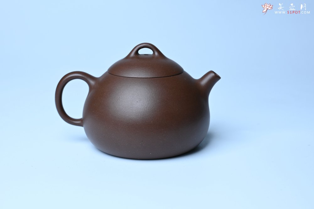 紫砂壶图片：美壶特惠 特好老紫泥小半月 茶人醉爱 - 美壶网