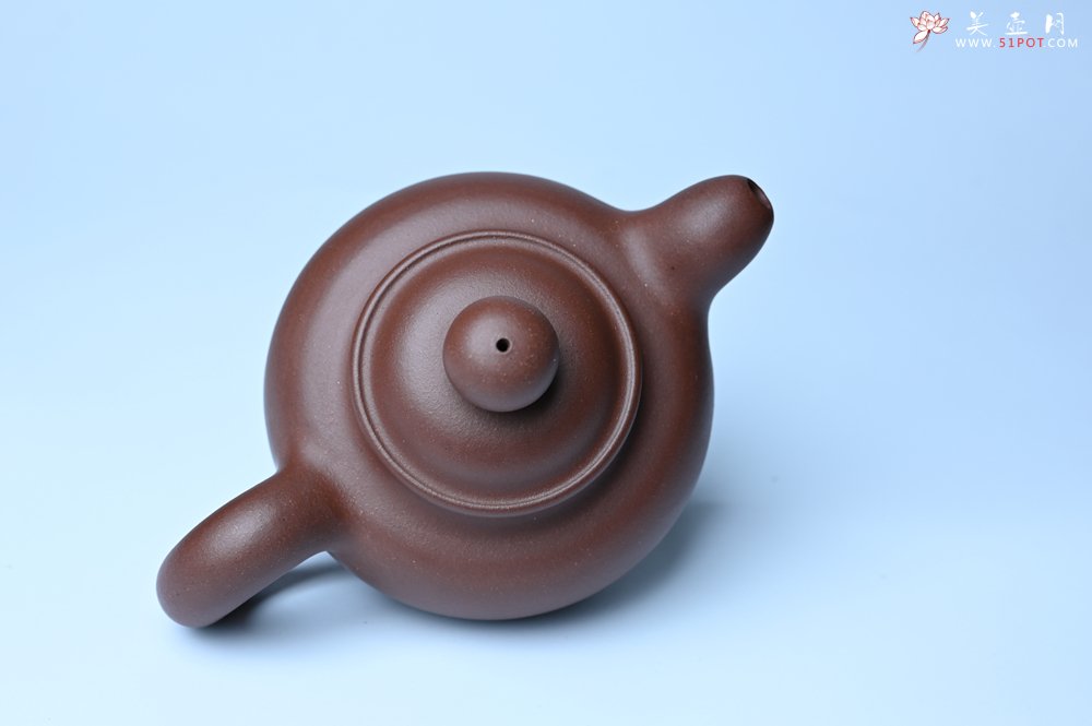 紫砂壶图片：美壶特惠 黑星红拼紫泥（家藏限量）道洪圆珠壶 - 美壶网